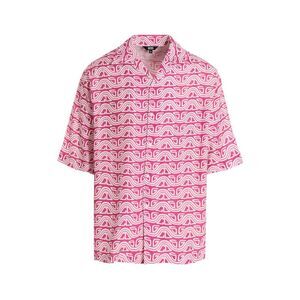 Gcds Men's Waved Logo Shirt